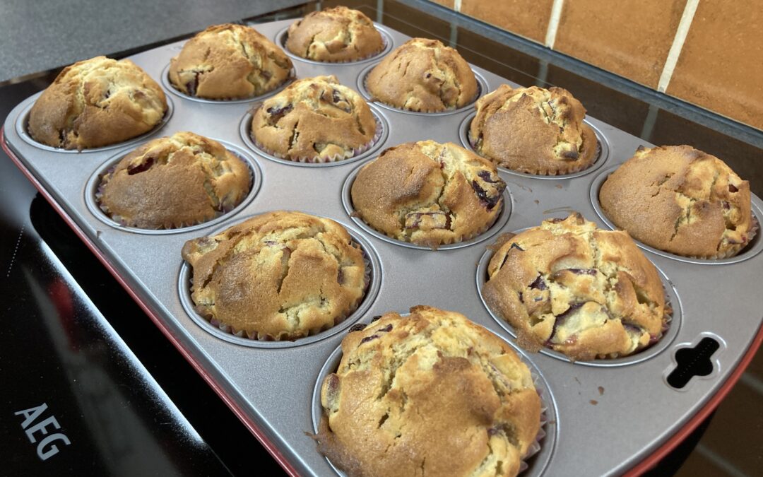 Egyszerű fahéjas szilvás muffin